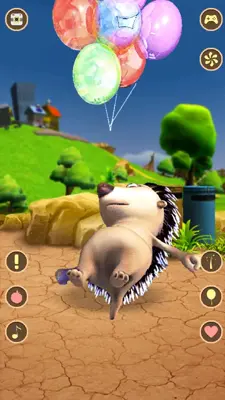 Talking Hedgehog android App screenshot 3