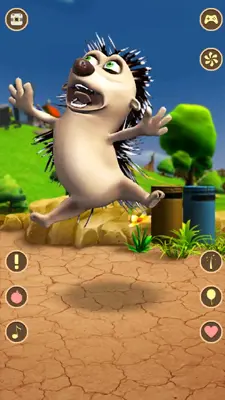 Talking Hedgehog android App screenshot 4